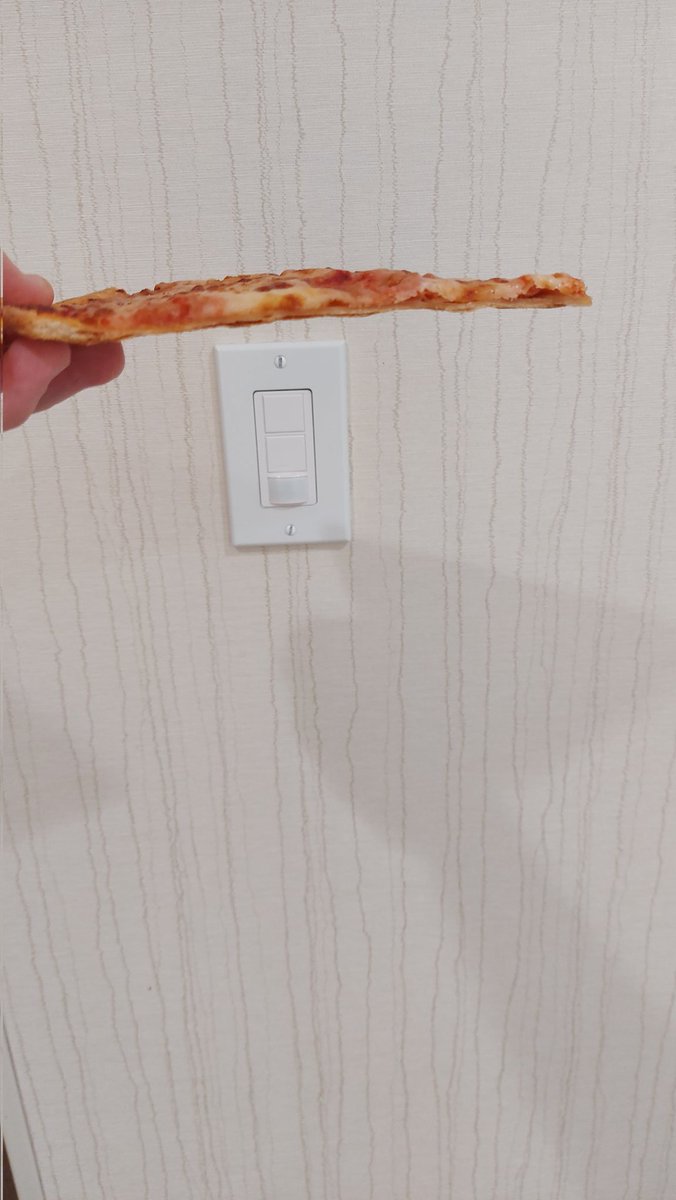 Thanks <a href="/PapaJohns/">Papa Johns</a> for the cheesy cardboard, was able to use the crust as drumsticks