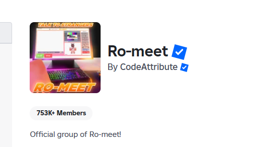 RoCatchers's tweet image. CodeAttribute, creator of Romeet, the Roblox game where we've caught the MOST PREDATORS, is in The Hatch's Discord.

It's unconfirmed if Romeet will be featured in the event as he has other games.

The game mimics Omegle, which was shut down for child exploitation.

Examples🧵