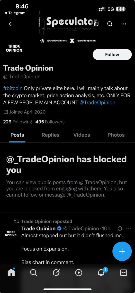 Trade Opinion tweet media