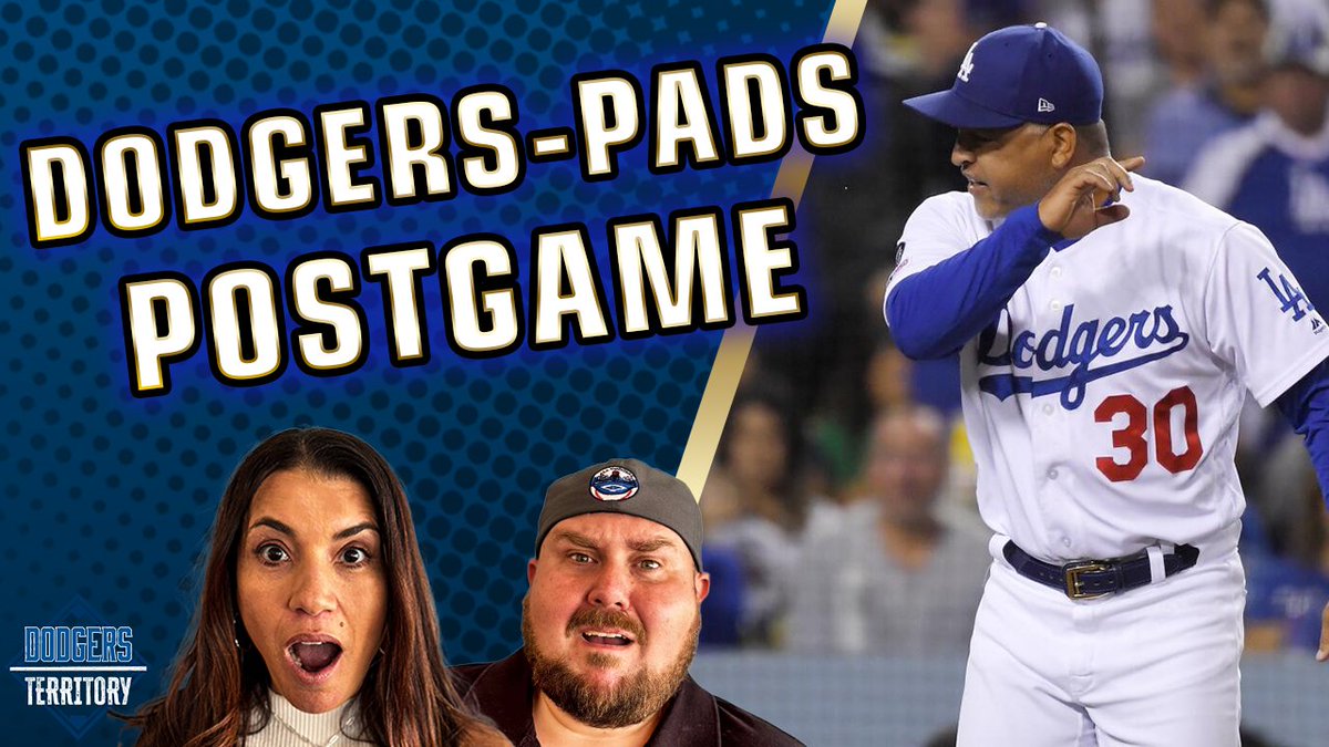 Dodgers Territory (@ladterritory) on Twitter photo Dodgers vs Padres postgame show tonight with <a href="/alannarizzo/">AlaNNa Rizzo</a> and <a href="/realFRG/">Clint Pasillas</a>!
Things might get a little chippy! Dodgers vs Padres postgame show tonight with <a href="/alannarizzo/">AlaNNa Rizzo</a> and <a href="/realFRG/">Clint Pasillas</a>!
Things might get a little chippy!