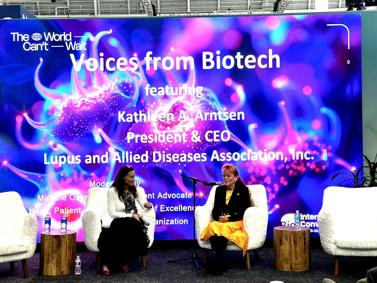 Kathleen Arntsen (@kathleenarntsen) on Twitter photo Thank you to <a href="/IAmBiotech/">Biotechnology Innovation Organization</a> and <a href="/OshmanAdvocate/">OshmanAdvocate</a> for giving me the opportunity to share my #Autoimmune journey at #BIO2025 and why #Advocacy and Research are important to people like me. <a href="/LADAOrg/">Lupus Association</a> Thank you to <a href="/IAmBiotech/">Biotechnology Innovation Organization</a> and <a href="/OshmanAdvocate/">OshmanAdvocate</a> for giving me the opportunity to share my #Autoimmune journey at #BIO2025 and why #Advocacy and Research are important to people like me. <a href="/LADAOrg/">Lupus Association</a>
