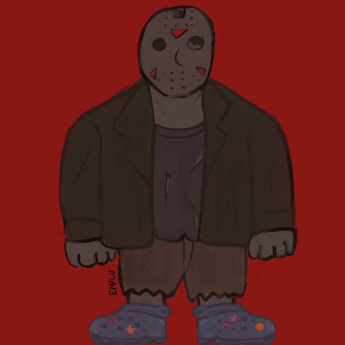 Crocs Jason ❤️ #Fridaythe13
