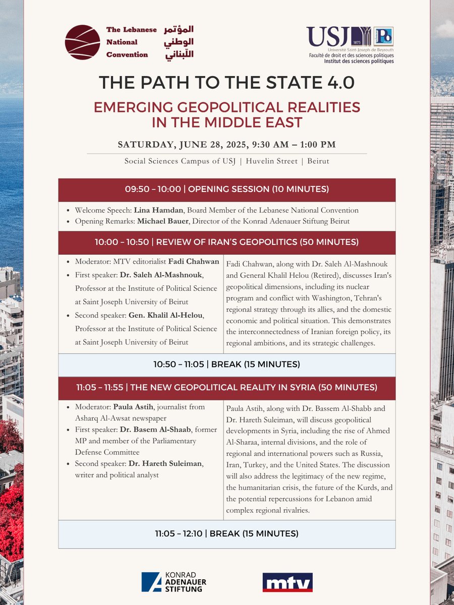 المؤتمر الوطني اللّبناني tweet media