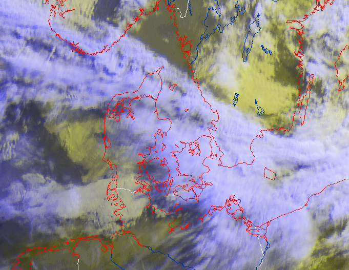 Wetterlage am Mittwoch: Dänemark erlebt Auflockerungen und angenehme Temperaturen