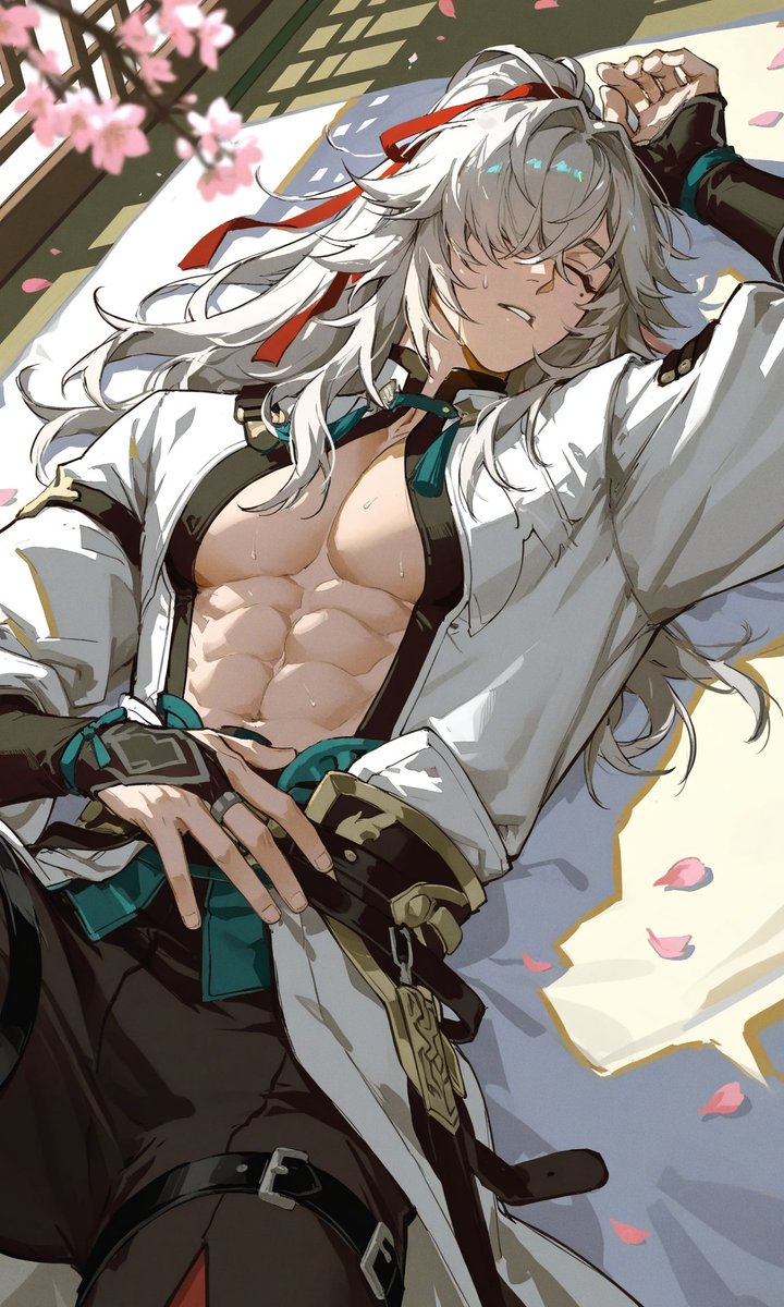 🌸 Even the mighty need rest...

#jingyuan #HonkaiStarRail #pixai #崩壊スターレイル