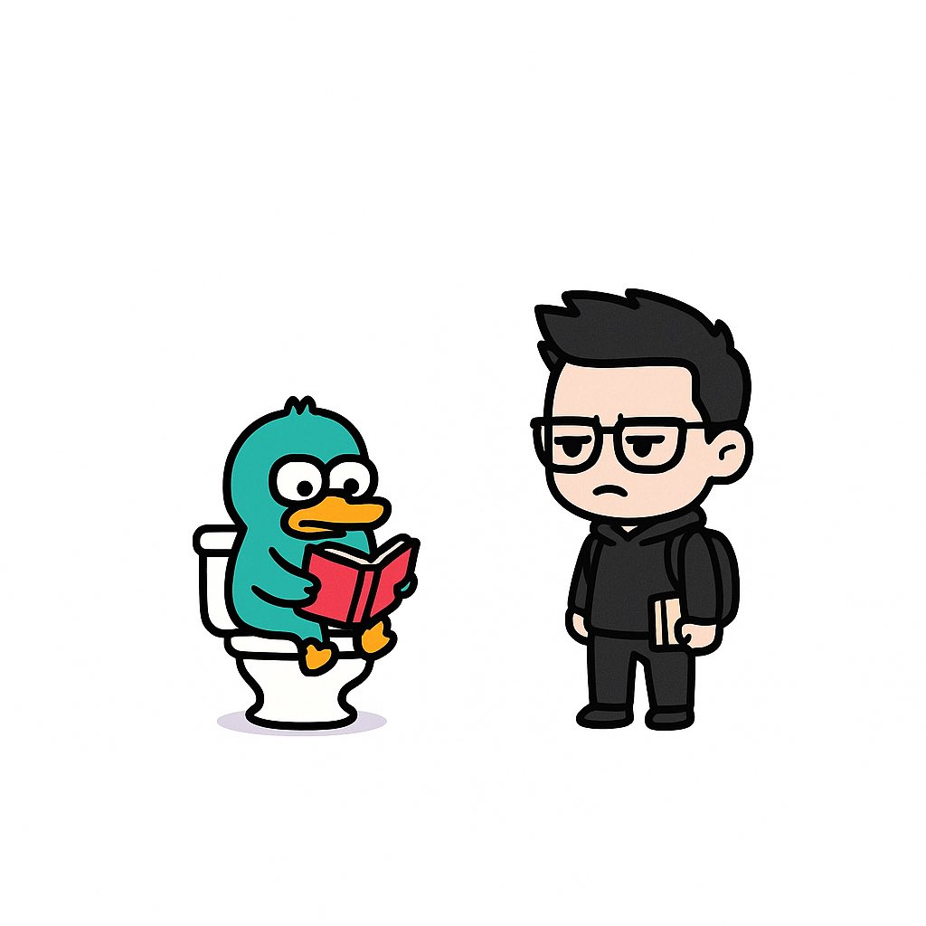 RoninUnderg's tweet photo. Sniffed some quack out there https://t.co/4EIkSiPYpv
