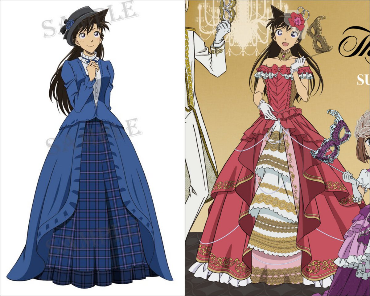 Megu_Blu's tweet photo. This is Ran's noble lady era https://t.co/QH459dyAMC