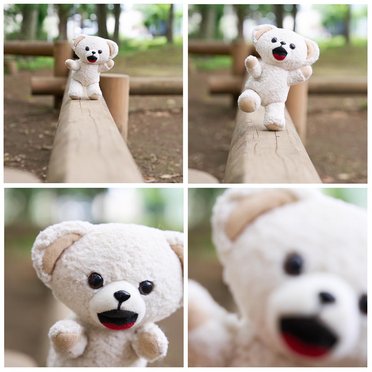 fafa_bear's tweet image. えっほえっほ、あつくてふらふらだ～☆
みんなもあついからきをつけてね♪