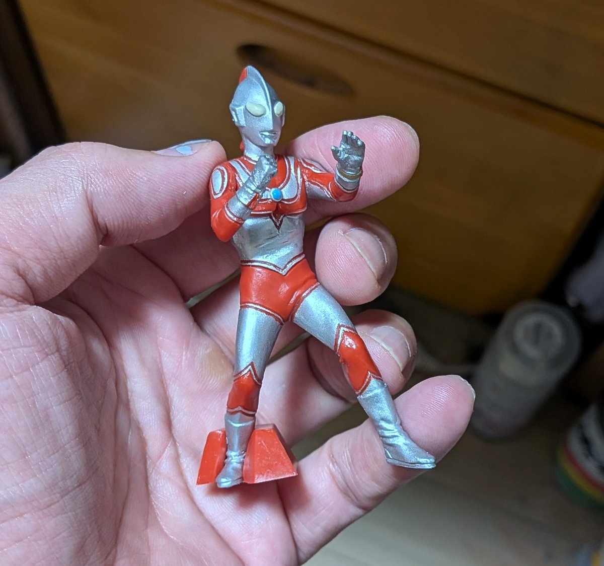 このファイティングポーズ帰ってきたウルトラマンを待っていた