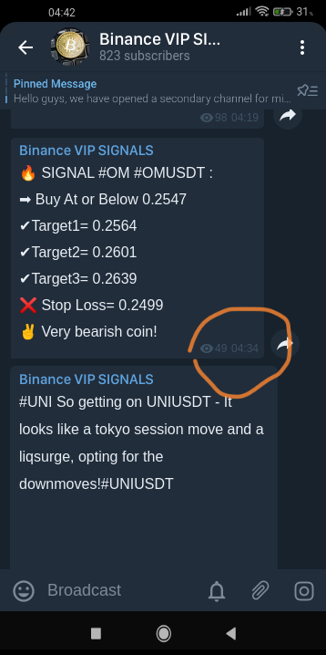 AndrewGriUK's tweet photo. 🔥 SIGNAL #OM #OMUSDT :

➡ Buy At or Below 0.2547

✔Target1= 0.2564

✔Target2= 0.2601

✔Target3= 0.2639

❌ Stop Loss= 0.2499

✌ Very bearish coin!

KEEP PUSHING BABE!! 🔥

#SPOT #btc #btcusd #China

To Take part of our wonderful group now, PM ME! https://t.co/NRAMicMOJN