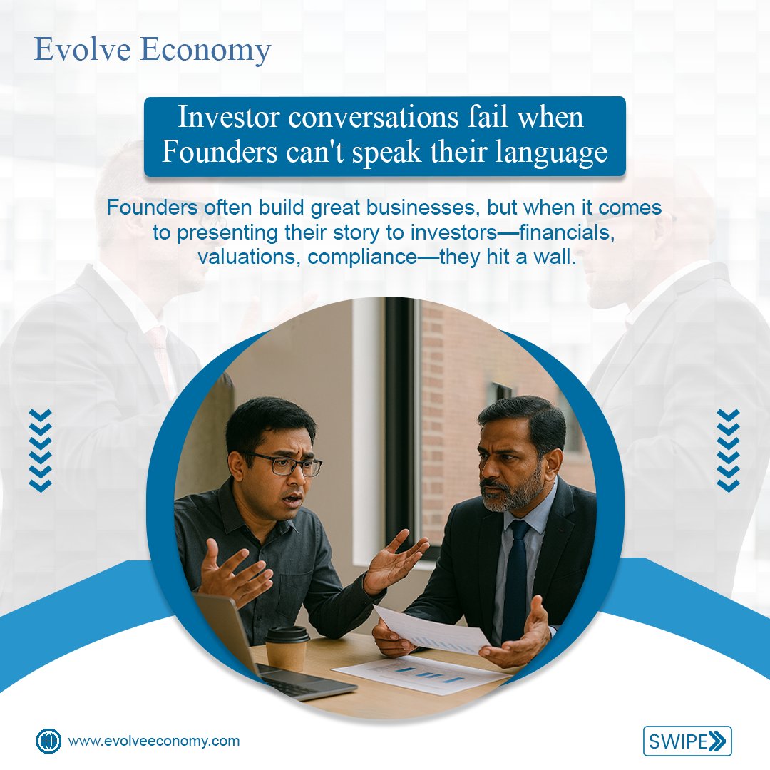 evolveeconomy's tweet photo. Building a great #business but hitting a wall with investors? It’s not just what you’ve built, it’s how you present it.🎯 At Evolve Economy, we help founders turn operations into investment-ready narratives that land. Let’s talk.
🔗https://t.co/J6MXYOEoRr

#investorconfidence https://t.co/mYEYkHFir0