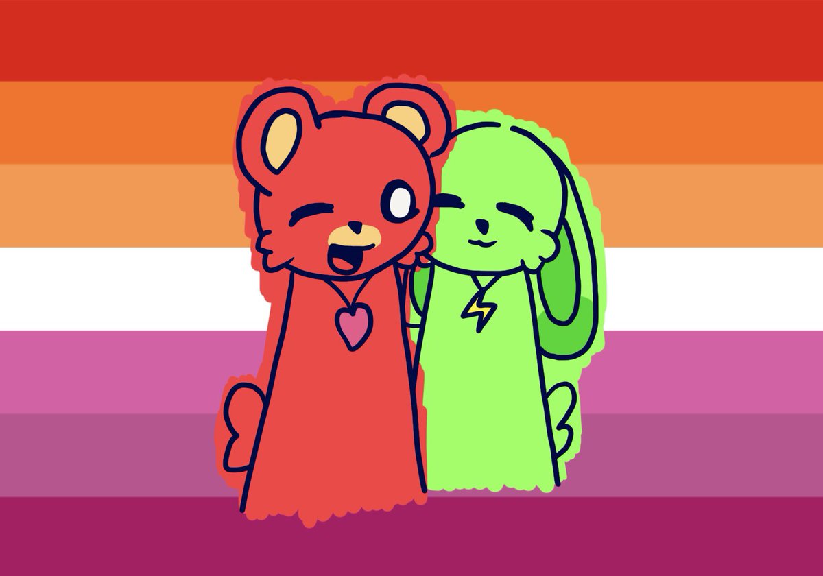 Clockwork599231's tweet image. I am so late but happy pride month everyone!
#SmilingCritters #Bobbybearhug #HoppyHopscotch