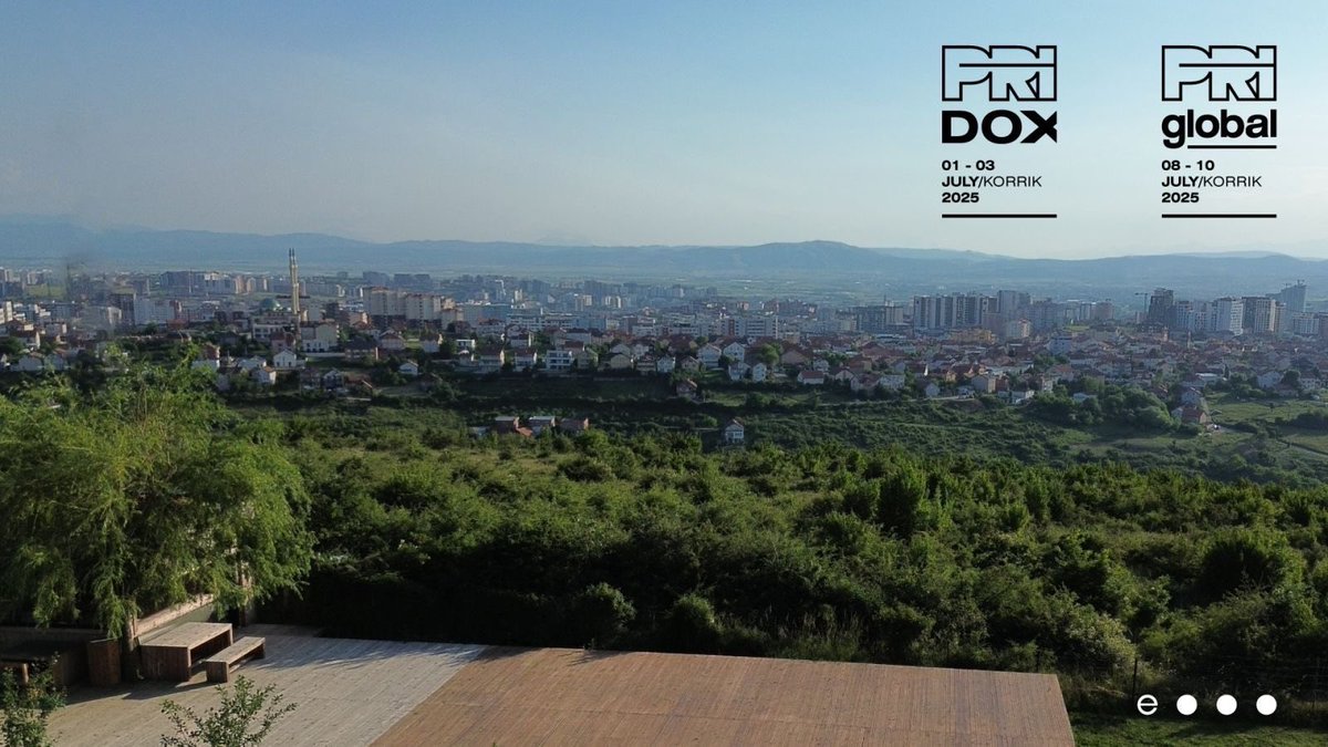 Save the dates for PriDox and PriGlobal film events.
Summer breeze in a cozy open air venue at EDHE, with good films, music and food.
Enjoy beginning of the summer at the top of the hill overlooking Prishtina.
PriDox and PriGlobal are part of our annual program supported by MKRS.