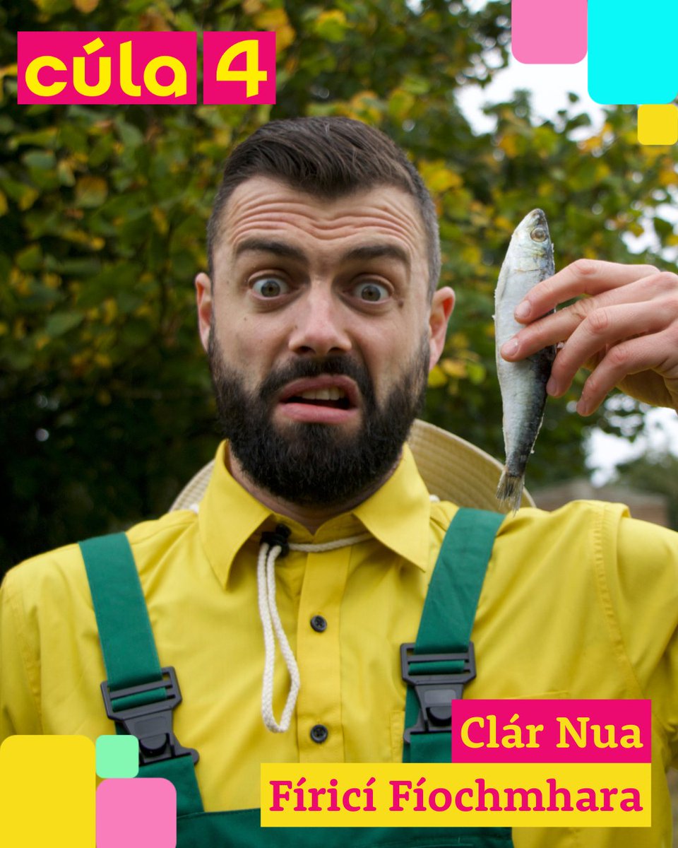 Cúla4 🌈✨ (@cula4_tg4) on Twitter photo 🚨CLÁR NUA 🚨
🦚 FÍRICÍ FÍOCHMHARA 🦚
Sraith é seo atá dírithe ar dhaltaí réamhscoile, tabharfar léargas ar chuid de na hainmhithe is spéisiúla, is aistí agus is iontaí!! 🐘🐅🦍
⏰Gach Luan agus Céadaoin ag 14:05
<a href="/MacallaTeo/">Macalla Teo</a> <a href="/TG4TV/">TG4</a> <a href="/FoghlaimTG4/">Foghlaim TG4</a> 🚨CLÁR NUA 🚨
🦚 FÍRICÍ FÍOCHMHARA 🦚
Sraith é seo atá dírithe ar dhaltaí réamhscoile, tabharfar léargas ar chuid de na hainmhithe is spéisiúla, is aistí agus is iontaí!! 🐘🐅🦍
⏰Gach Luan agus Céadaoin ag 14:05
<a href="/MacallaTeo/">Macalla Teo</a> <a href="/TG4TV/">TG4</a> <a href="/FoghlaimTG4/">Foghlaim TG4</a>