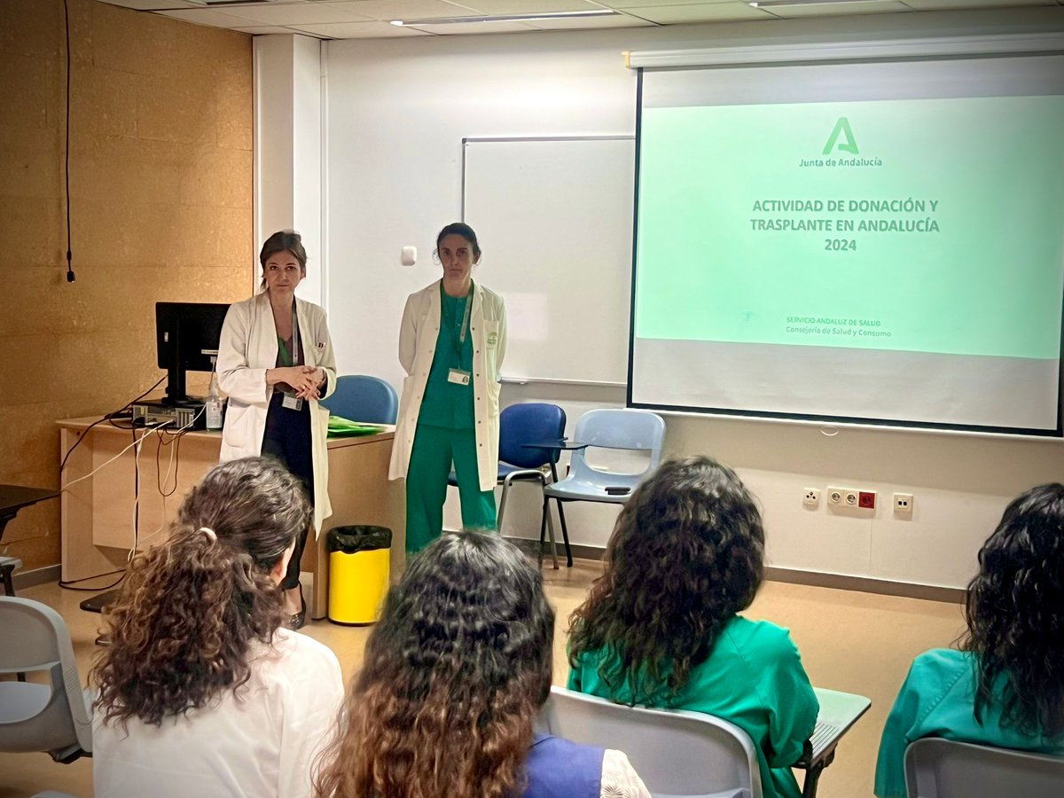 Coordinacion de Trasplantes Cordoba-Jaen (@coordtxcordoba) on Twitter photo El Equipo Directivo del <a href="/HUReinaSofia/">Hospital Universitario Reina Sofía</a> inagura el I Curso de Donacion de Organos y Tejidos en Unidades Extracriticos: Hoy nos acompañan Neumologos, Intensivistas, Pediatras, Neurologos, Anestesistas.... porque la Donacion en cosa de TODOS!!
<a href="/A_Trasplantes/">Coordinación Autonómica Trasplantes Andalucia</a> <a href="/ONT_esp/">Organización Nacional de Trasplantes</a> <a href="/SETrasplante/">SETrasplante</a> El Equipo Directivo del <a href="/HUReinaSofia/">Hospital Universitario Reina Sofía</a> inagura el I Curso de Donacion de Organos y Tejidos en Unidades Extracriticos: Hoy nos acompañan Neumologos, Intensivistas, Pediatras, Neurologos, Anestesistas.... porque la Donacion en cosa de TODOS!!
<a href="/A_Trasplantes/">Coordinación Autonómica Trasplantes Andalucia</a> <a href="/ONT_esp/">Organización Nacional de Trasplantes</a> <a href="/SETrasplante/">SETrasplante</a>