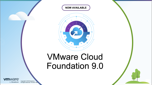 What’s New in VMware Cloud Foundation 9.0 dy.si/bYonyM2