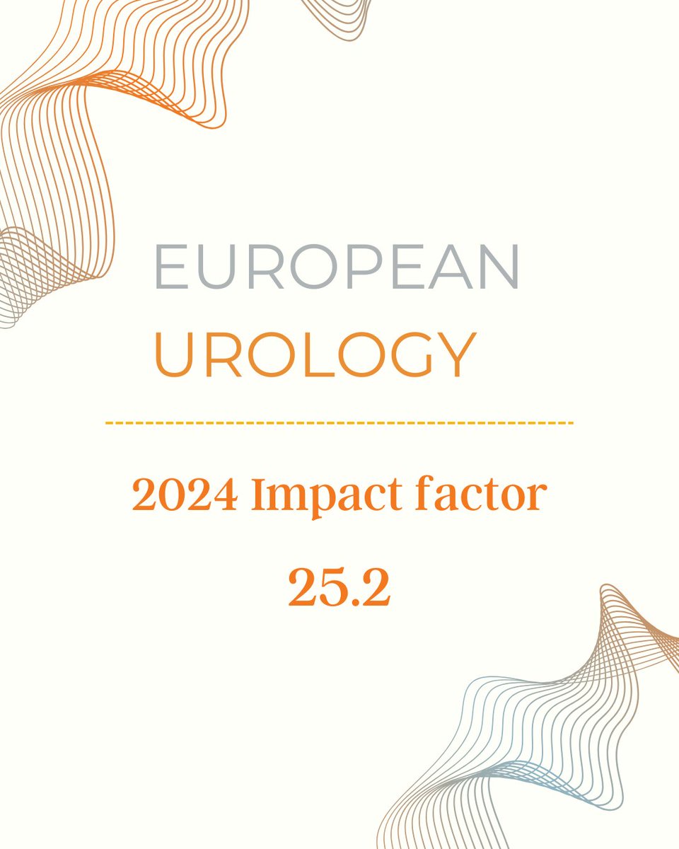 European Urology remains at the top of our field in Nephrology and Urology!

With the new IF of 25.2, over 2 million website downloads, and 40.7k followers on Twitter we are constantly striving to be a cut above the rest!   

Thank you to our Authors, Reviewers, and Readership!