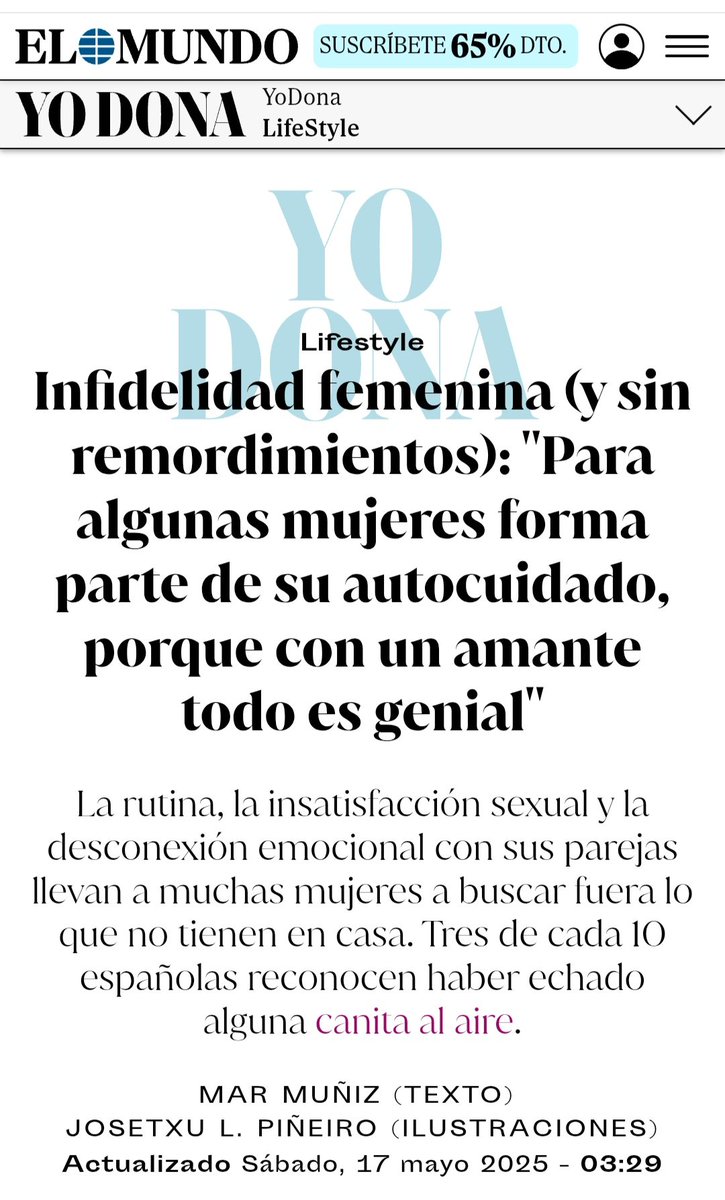 Los medios Feministas haciendo propaganda de la "infidelidad de mujer a hombre"