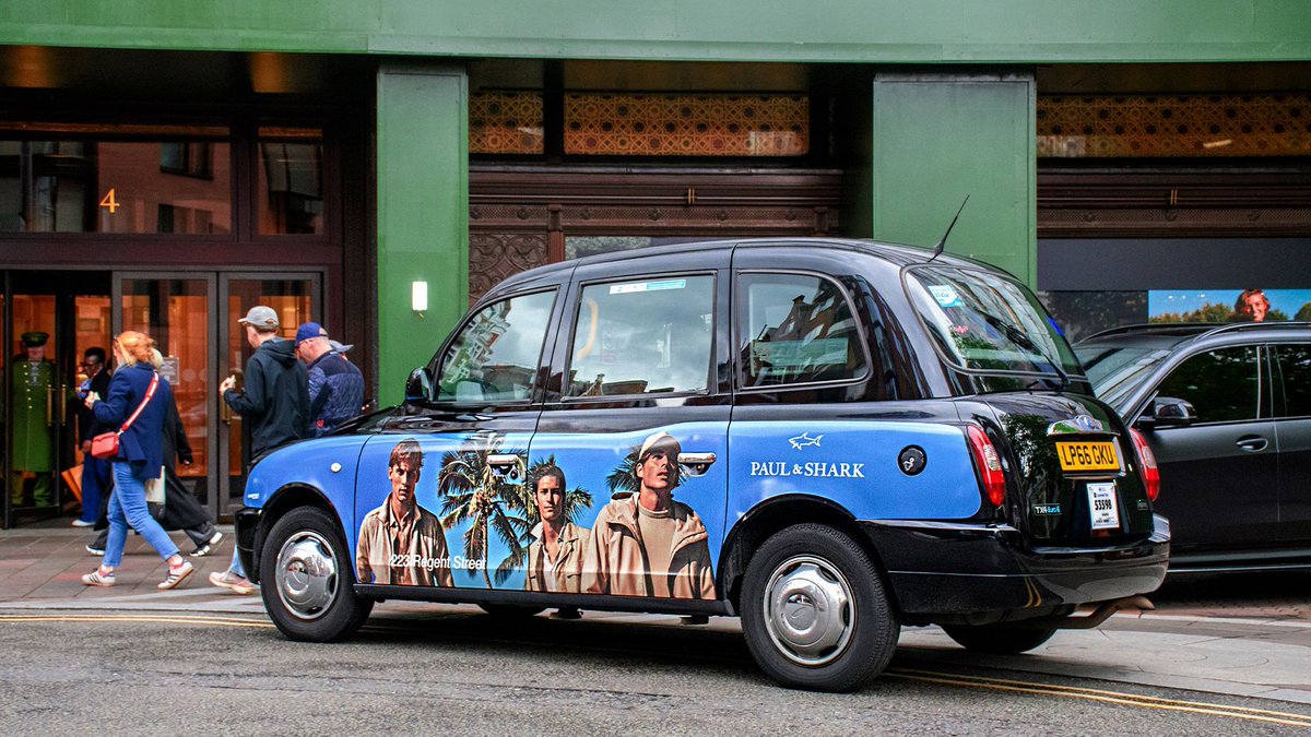 UbiquitousTaxis's tweet image. Brands like @paulandshark can bring a slice of luxury to the high street when they choose Taxis - One taxi at a time.
#brandawareness
#taxiadvertising
#creativeadvertising