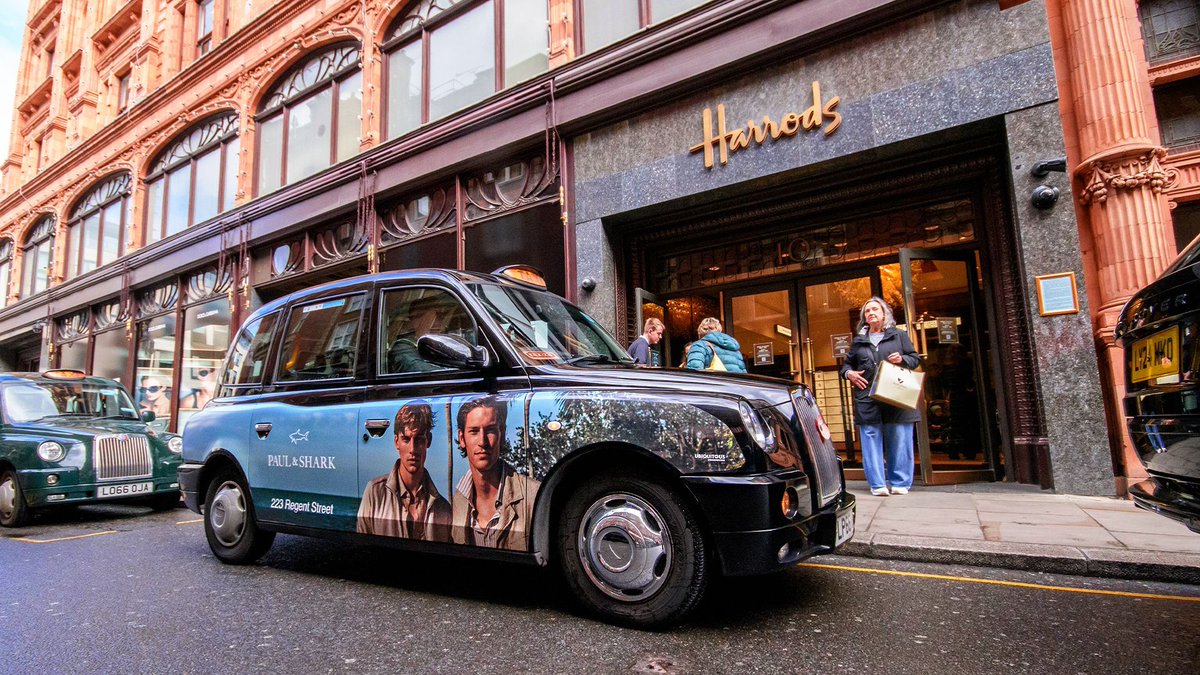 UbiquitousTaxis's tweet image. Brands like @paulandshark can bring a slice of luxury to the high street when they choose Taxis - One taxi at a time.
#brandawareness
#taxiadvertising
#creativeadvertising