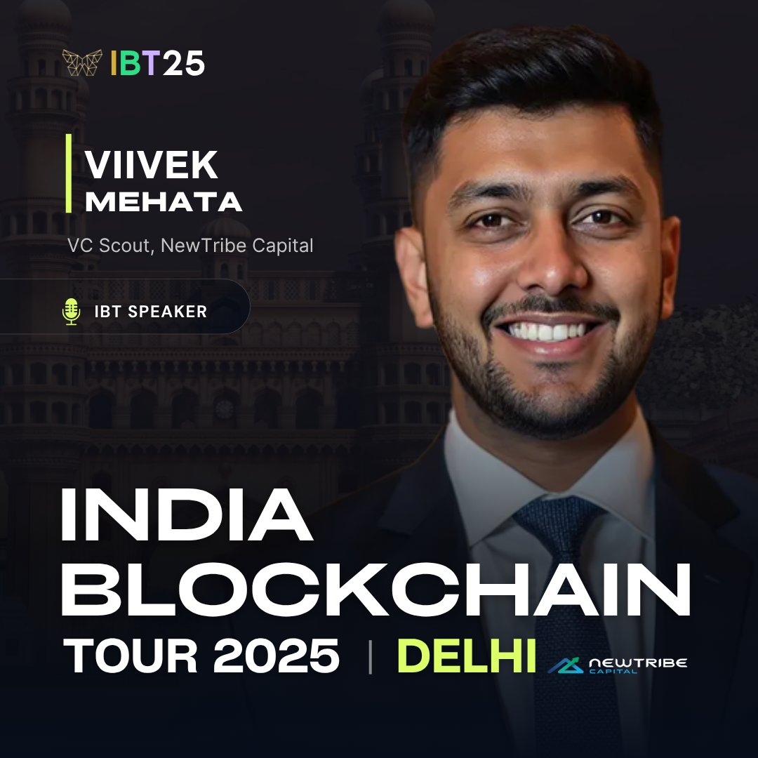 Investor insight meets founder fire 🔥

<a href="/mehtaandmore/">Viivek Mehata↗</a>, VC Scout at <a href="/NewTribeCap/">NewTribe Capital</a>, joins as a Speaker and Demo Day Judge at Metamorphosis 2025.

🗓️ 27th–28th Sept
📍 New Delhi
Big ideas, sharp feedback, real capital. Don’t miss it.
#MM25 #IBT25