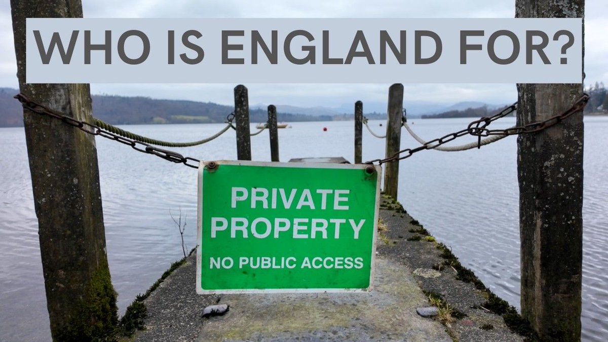 Who is England for? | The Right to Roam
This short film is a really good overview of the issues: buff.ly/EknjcZf