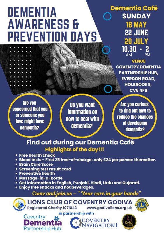 The second Dementia Awareness &amp; Prevention Day in this series takes place Sun 22 June. #dementia #dementiaawareness #dementiaprevention #POCT #rapidtesting #healthcare