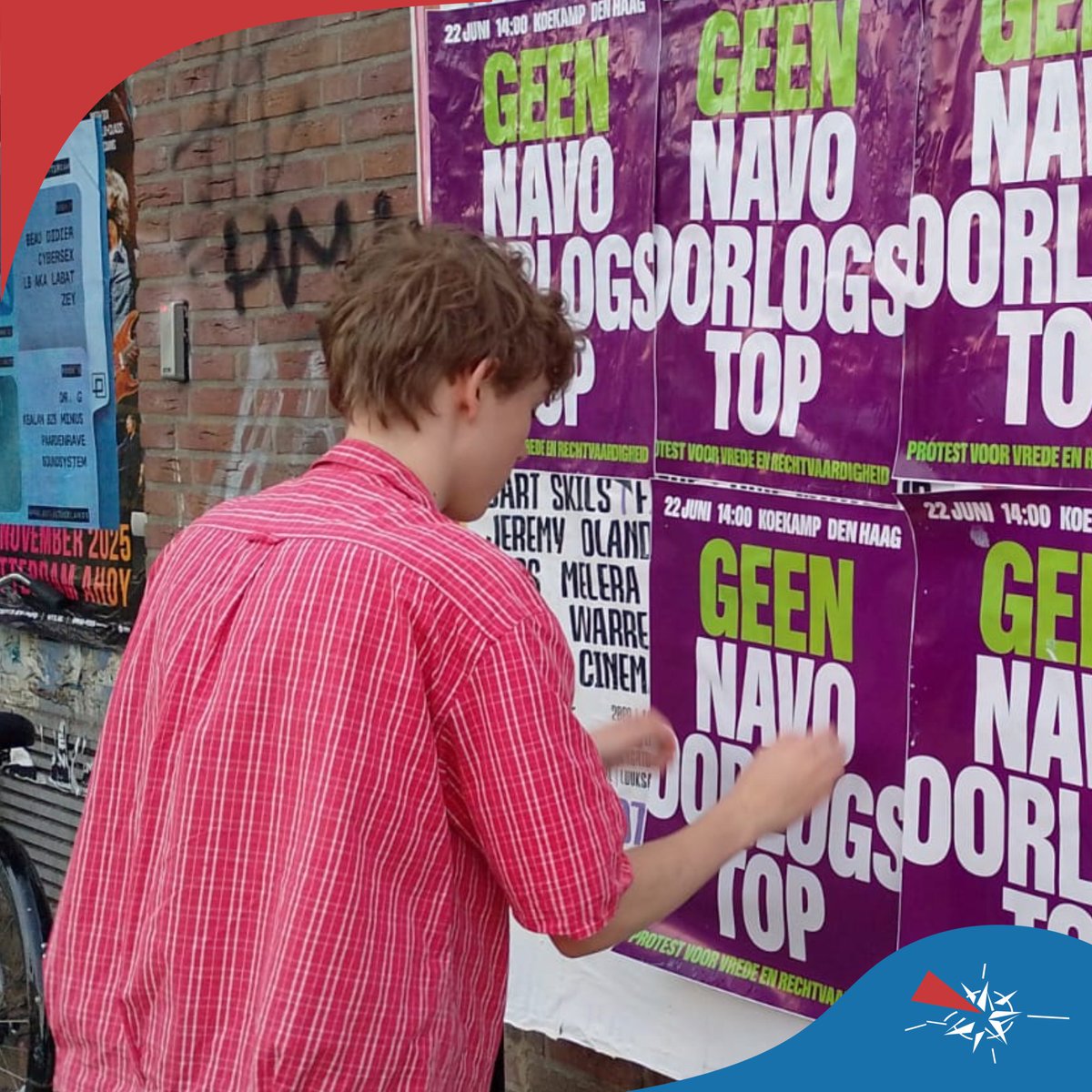 Onder leiding van ons lid Ward hebben we de NAVO-proxyoorlog in Oekraïne besproken.
Hierna hebben we de woord bij de daad gevoegd en propaganda verspreid tegen de NAVO-oorlogstop, voor vrede en rechtvaardigheid! Zien we jullie 22 juni op de Koekamp in Den Haag?