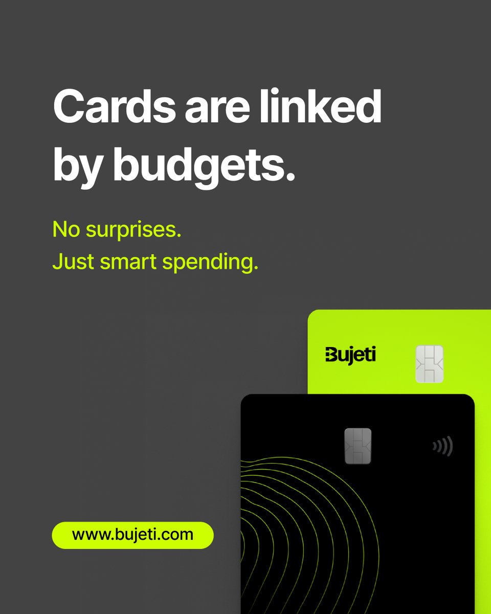 Ever wish your team cards came with a manual (and brakes)? Bujeti's got you!

Control who spends what, where, and how.
Get started with an account on bujeti.com
#Bujeti #CorporateCards #SpendControl #SmartFinance