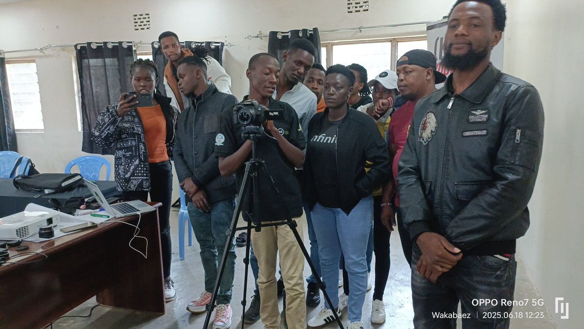 Day 2 KYCTV Training – Still Ongoing! 🎥📸
Today we dived into scripting &amp; covered the basics of photography &amp; videography. Participants are gaining valuable hands-on experience in visual storytelling—learning how to plan, shoot, &amp; create impactful community content.