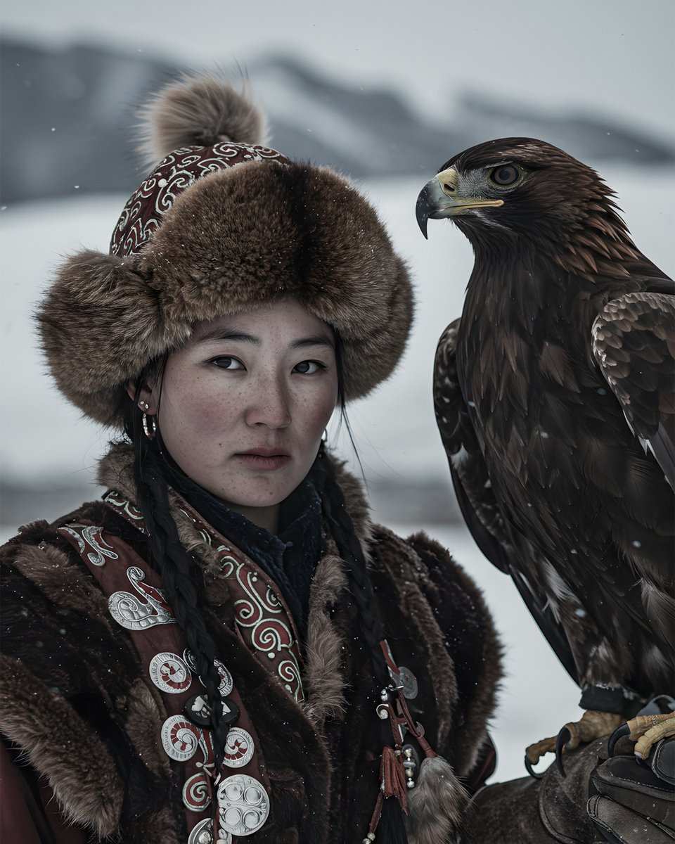 A glance leaves sharp traces of strength and determination. 🏹