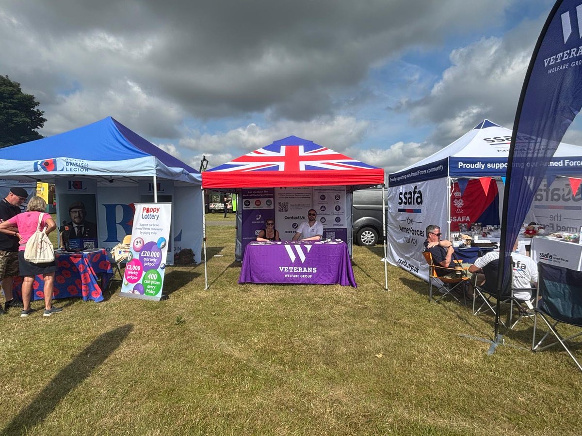 Veterans Welfare Group (@vetwelfaregroup) on Twitter photo Proud to be here at <a href="/LincsShowground/">Lincolnshire Showground</a>, surrounded by incredible Armed Forces charities and organisations.
A great day ahead!
#ArmedForces #TheLincolnshireShow #supportingveterans Proud to be here at <a href="/LincsShowground/">Lincolnshire Showground</a>, surrounded by incredible Armed Forces charities and organisations.
A great day ahead!
#ArmedForces #TheLincolnshireShow #supportingveterans