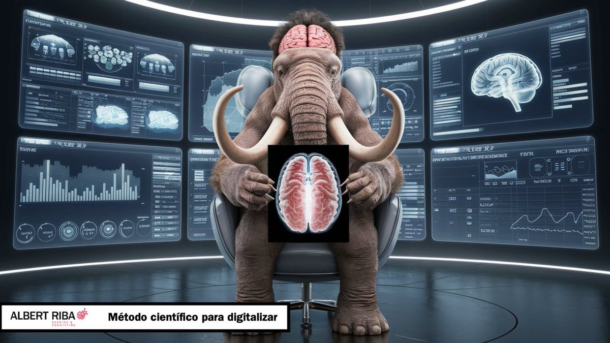 Albert Riba (@albertriba) on Twitter photo La inspiración hacia el cambio y la transformación es muy necesaria, pero no suficiente. Es imprescindible contar con un método científico que sirva de base para digitalizar y aplicar la #IA.
#MamutoHumanoide <a href="/profiteditorial/">Profit Editorial | Libros de negocios</a> <a href="/SapiensMindset/">SapiensMindset</a> La inspiración hacia el cambio y la transformación es muy necesaria, pero no suficiente. Es imprescindible contar con un método científico que sirva de base para digitalizar y aplicar la #IA.
#MamutoHumanoide <a href="/profiteditorial/">Profit Editorial | Libros de negocios</a> <a href="/SapiensMindset/">SapiensMindset</a>