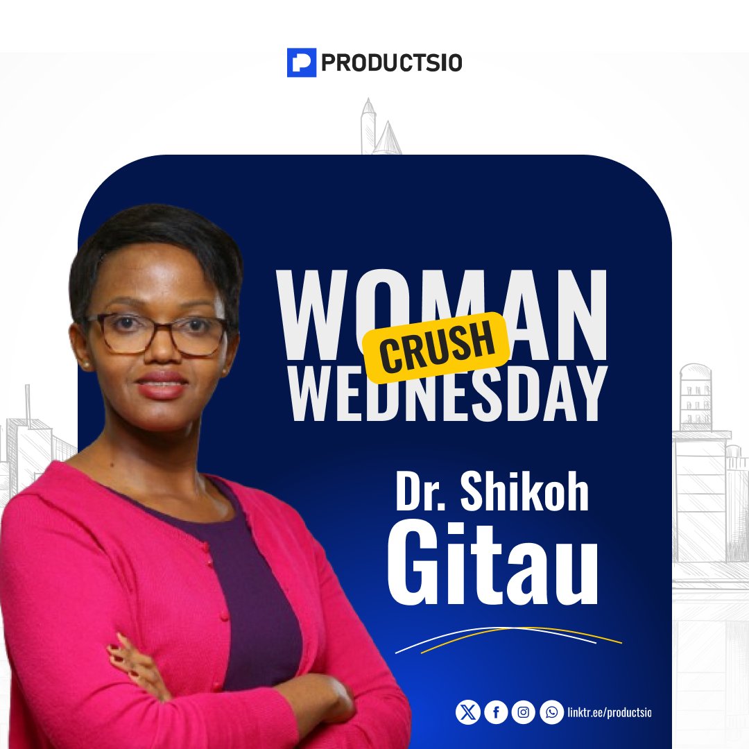 Today we celebrate Dr. <a href="/DrShikoh/">Shikoh Gitau</a>,  Kenyan computer scientist, CEO of <a href="/QhalaHQ/">QhalaHQ</a> &amp; pioneer of Africa’s digital future.

From M-Ganga to AI for good, she’s using tech to solve real African problems.

Know other women in AI? Tag them!
#WomenInTech #AI #WCW #Productsio #TechForGood