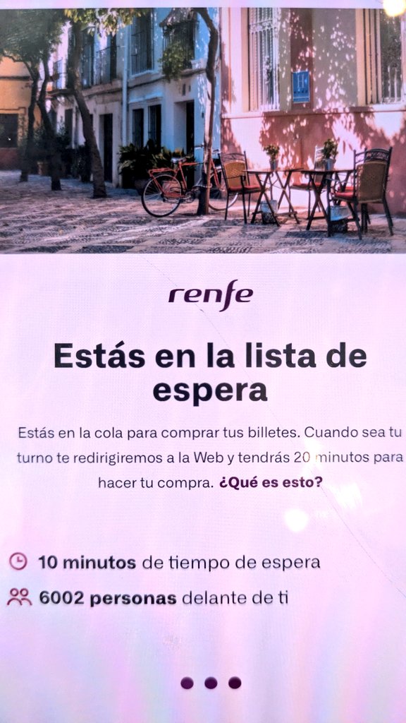 dracopult's tweet photo. ¿Desde cuándo comprar un billete de tren de #Salamanca a #Madrid se ha convertido en conseguir una entrada para la Comic Con?
@Renfe https://t.co/eJaYpCsu5N