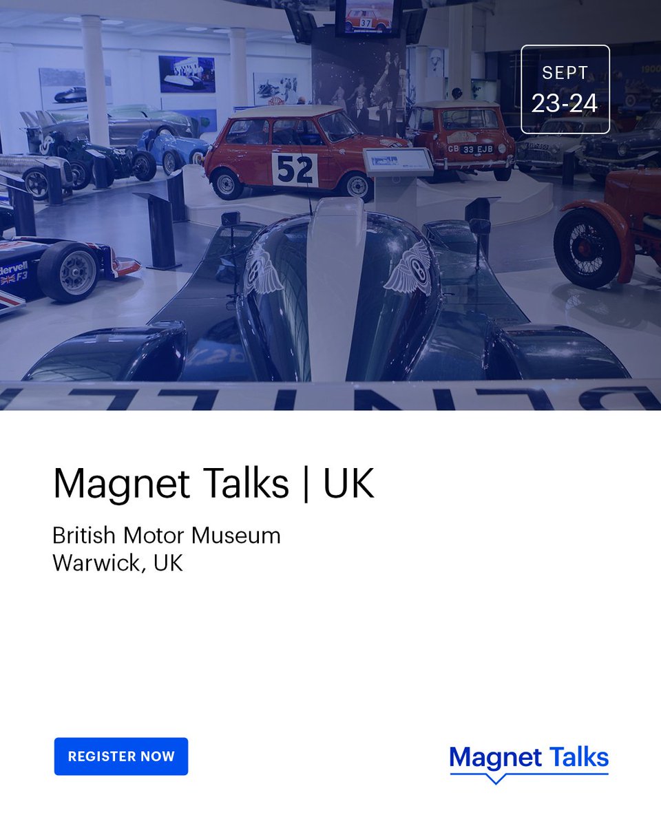 We can't wait to head to the historic British Motor Museum for our special #MagnetTalksUK event on Sept 23-24! 

Space is limited, so be sure to save your spot to join us at this unique venue, where we'll explore the latest in #DFIR with industry experts: ow.ly/aJYM50Wb5H5