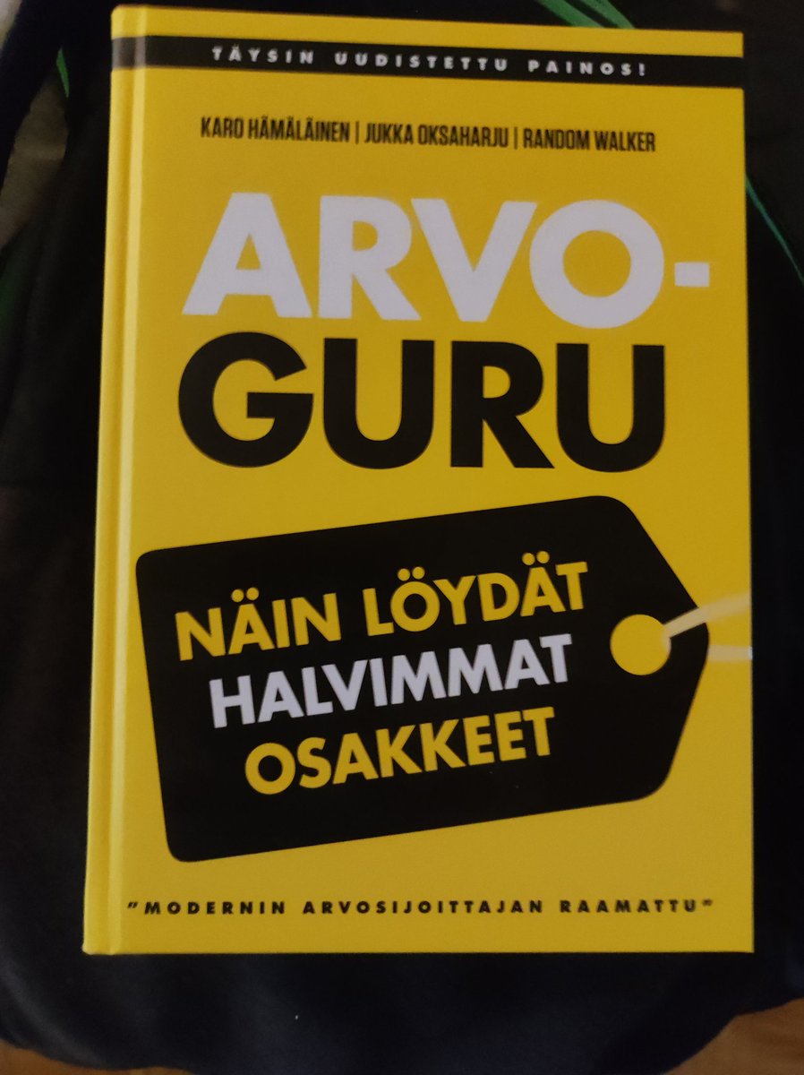MarkoLouevuo's tweet image. Arvoguru

Näin löydät halvimmat osakkeet

Karo Hämäläinen / Jukka Oksaharju / Random Walker

#sijoitukset #osakesäästäminen #arvopaperit #osakkeet  #säästäminen #sijoittaminen