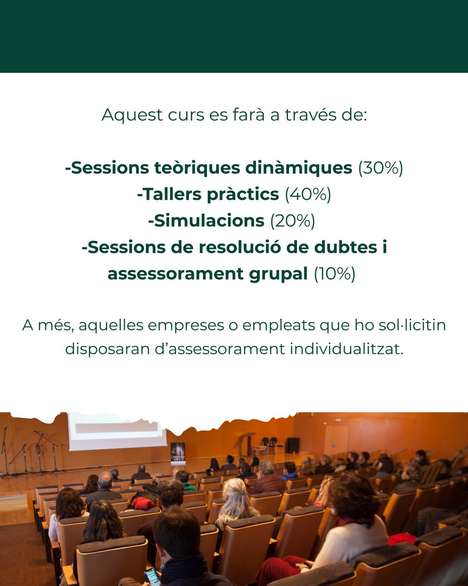 Formació per al sector turístic de la Cerdanya!
Vols captar nous segments de mercat? T'interessa el turisme d'empresa i corporatiu (MICE)?
👉 Inscriu-te a aquesta formació pràctica i intensiva a: ja.cat/turismenegocis…
⚠ Places limitades!
Projecte subvencionat pel SOC.