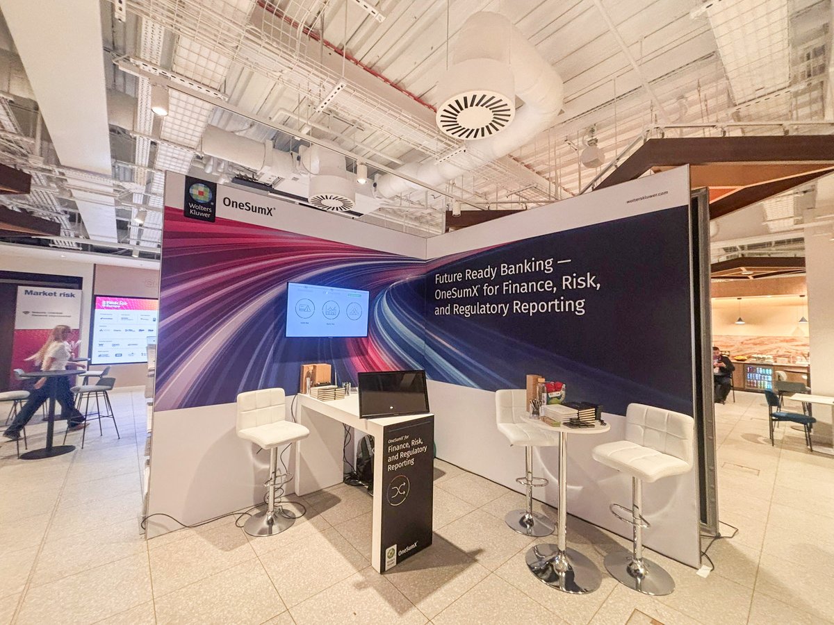OneSumX_FRR's tweet image. Day 2️⃣ at Risk Live Europe 2025! Our Head of Risk, Francis Lacan, Wolters Kluwer FRR led a panel on banks navigating geopolitical uncertainty. Visit us at our #WoltersKluwer stand! #RiskLiveEurope #RiskManagement #FinancialRisk #BankingRisk #OneSumX
