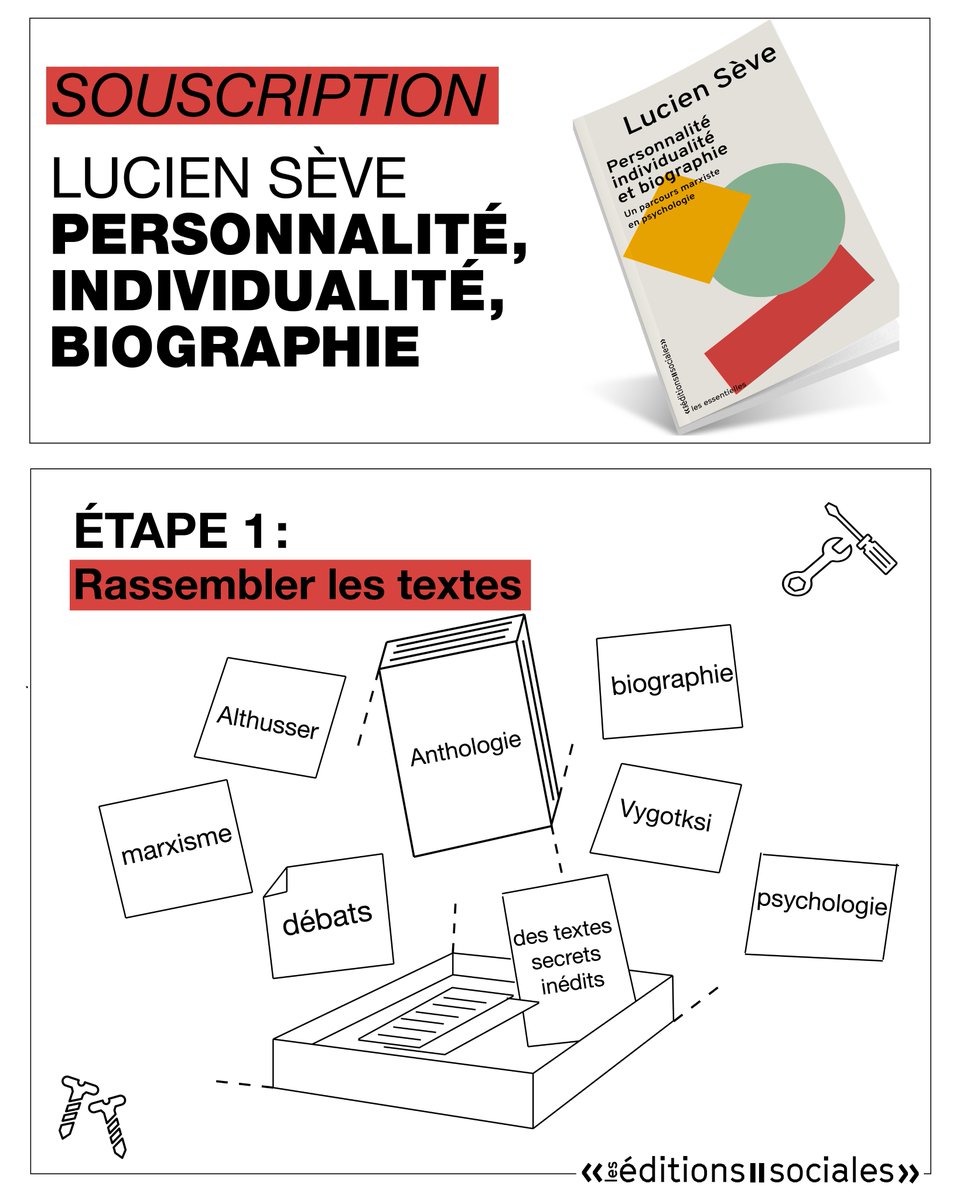 📢SOUSCRIPTION SPÉCIALE LUCIEN SÈVE

1⃣: Rassembler les textes 
on vous dévoile la table des matières 👇