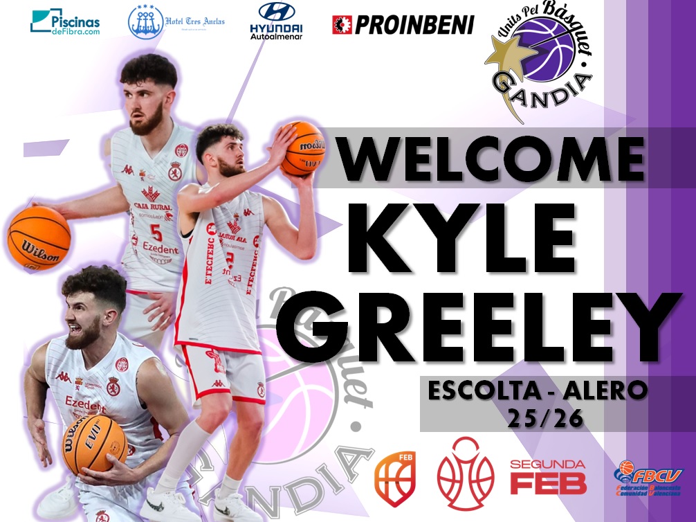 Units Pel Bàsquet Gandía 🏀 (@upbgandia) on Twitter photo 𝗖𝗢𝗠𝗨𝗡𝗜𝗖𝗔𝗗𝗢 𝗢𝗙𝗜𝗖𝗜𝗔𝗟 | 🏀
Kyle Greeley nuevo jugador del PROINBENI Units Pel Bàsquet Gandía.
El Units ha alcanzado un acuerdo para incorporar al escolta–alero americano por una temporada.
➕ℹ️: facebook.com/UPBGandia
‼️ Welcome <a href="/kgreeley5/">Kyle Greeley</a> ‼️
#UNITSCREIXEM 💜 𝗖𝗢𝗠𝗨𝗡𝗜𝗖𝗔𝗗𝗢 𝗢𝗙𝗜𝗖𝗜𝗔𝗟 | 🏀
Kyle Greeley nuevo jugador del PROINBENI Units Pel Bàsquet Gandía.
El Units ha alcanzado un acuerdo para incorporar al escolta–alero americano por una temporada.
➕ℹ️: facebook.com/UPBGandia
‼️ Welcome <a href="/kgreeley5/">Kyle Greeley</a> ‼️
#UNITSCREIXEM 💜
