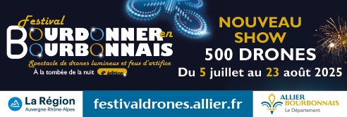 Claude RIBOULET (@claude_riboulet) on Twitter photo #drones Le compte à rebours est lancé avant le 1er spectacle de drones de l'été ! Soyez prêt pour la saison 4 de Bourbonner en Bourbonnais de <a href="/Allierdpt/">Allier Département</a>
Retrouvez toutes les dates : festivaldrones.allier.fr #drones Le compte à rebours est lancé avant le 1er spectacle de drones de l'été ! Soyez prêt pour la saison 4 de Bourbonner en Bourbonnais de <a href="/Allierdpt/">Allier Département</a>
Retrouvez toutes les dates : festivaldrones.allier.fr