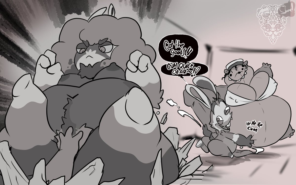 Rabbids are weird little creatures, they're always stealing stuff and going to the moon, I dunno I just played the DS version...monochrome with extra character, and certain trash possum (as a marketable plushie) for <a href="/Derpanerpa309/">Derpa</a>