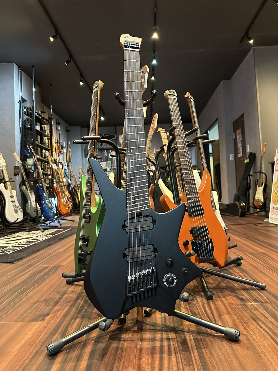 HEX Z507　ヘッドレス 7弦ギター　美品 HEX Guitarsから満を持して7弦ヘッドレスモデルが登場(Z507) | Guitar