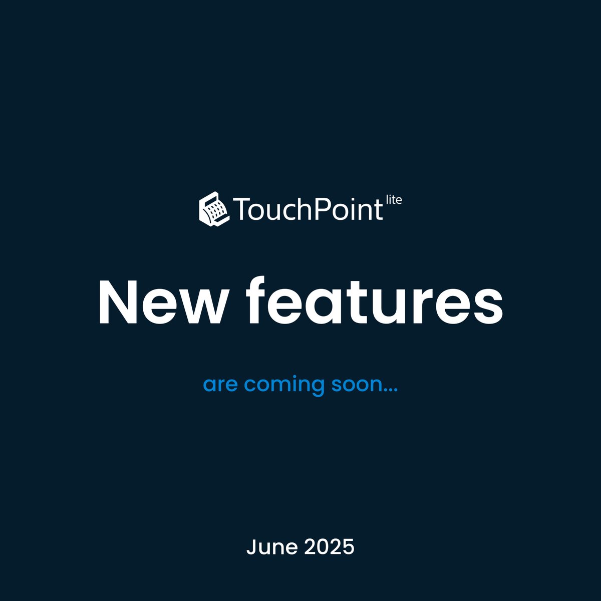 Your experience is about to get better, New TouchPoint lite features are almost here!🙌🏻
#touchpointlite #icrtouch #announcement