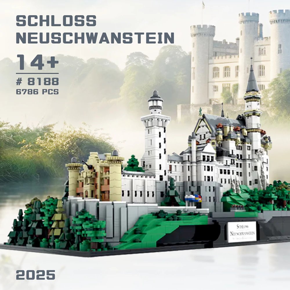 barweer's tweet photo. How to get to Schloss Neuschwanstein 💭
#barweer #schlossneuschwanstein #legomoc https://t.co/ttmUGOge0h