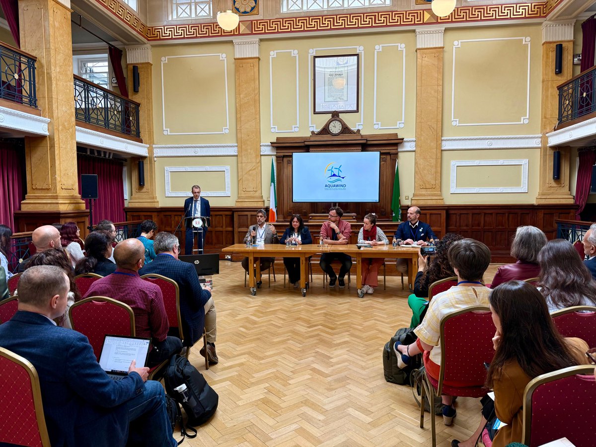 🌊 At #EMD2025, we joined the <a href="/cinea_eu/">CINEA 🇪🇺</a> workshop on aquaculture &amp; multi-use of the sea.

🐟 #AquaWind, #OLAMUR &amp; <a href="/ultfarms/">ULTFARMS Project</a>  showed how 🇪🇺 projects are turning shared marine space into a reality—despite challenges.

🤝Collaboration + smart planning = key.