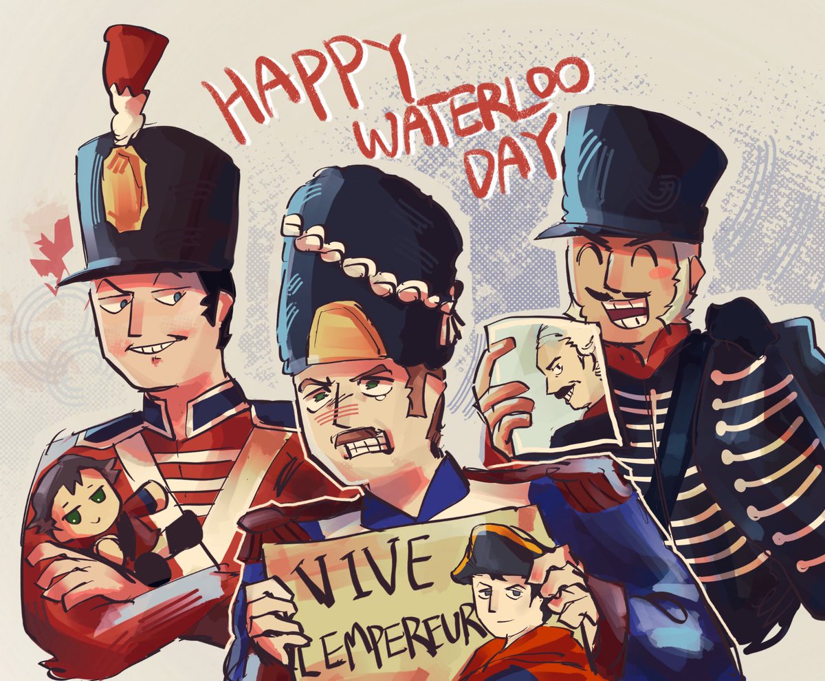 Waterloo day lets go 
#Waterloo210 #waterlooday #napotwt #napoleonicwars
