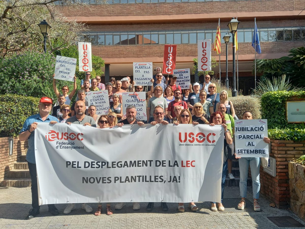 🔊 Hi ha demandes que es repeteixen… i silencis que pesen massa
📅 El 18/06, hem registrat una nova sol·licitud al <a href="/educaciocat/">Educació</a>.
Exigim:
✅ Reunió amb la Consellera
✅ PAS al pagament delegat
✅ Homologació real
15 anys d’incompliments. No callarem!