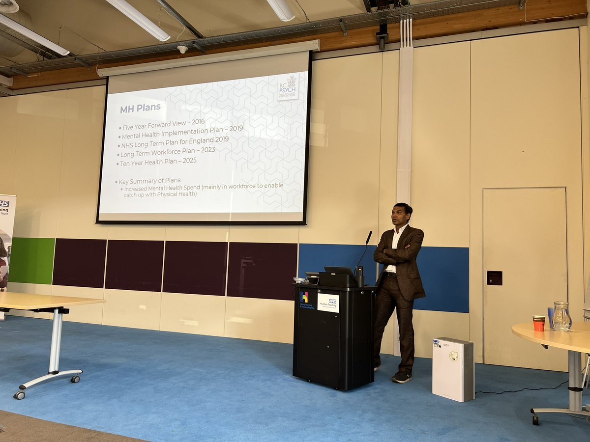 A great keynote speech by Professor Subodh Dave - Dean Royal College of Psychiatrists. Challenges, developments and the future <a href="/HumberNHSFT/">Humber Teaching NHS Foundation Trust</a>